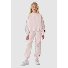 Tyess Kız Çocuk Pembe Sweatshirt