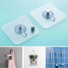 Sb Shopping 5 Li Yapışkanlı Mutfak Banyo Raf Tutucu Askı Pin Çerçeve Çok Amaçlı Askısı