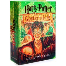 Gifi Kitap Görünümlü Kilitlenebilir Gizli Kasa Harry Potter Goblet of Fire Ateş Kadehi Lisanslı