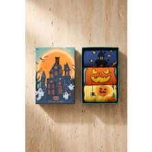 Bony Socks Çocuk 3'lü Halloween Desenli Kutulu Soket Çorap