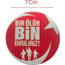 Işık Ticaret Sword Frekans Plastik Patch Karma Arma Çeşitleri Single Bir Ölür Bin Diriliriz
