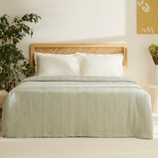 Karaca Home Verona %100 Pamuk Çift Kişilik Pike Adaçayı