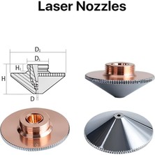 Detarc Lazer Kesim Nozulu Double D32 1,2mm 10'lu Paket