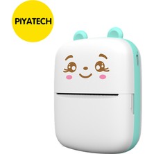 Piyatech Mini Taşınabilir Termal Yazıcı – Eğlenceli, Pratik ve Mürekkepsiz Baskı Keyfi!