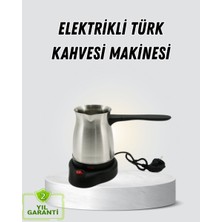 800W Paslanmaz Elektrikli Cezve Gizli Rezistans ve Ergonomik Kulp