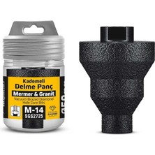SGS2725 Mermer Fayans Granit Delik Genişletme Pahlama Parlatma Konik Ucu Kademeli 20-35-50MM