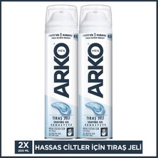 Arko Men Sensitive Tıraş Jeli 2X200 ml