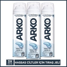 Arko Men Sensitive Tıraş Jeli 3X200 ml