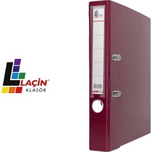 Laçin Dar Büro Klasörü Bordo