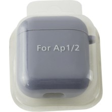 Gees Global Airpods 1-2 Nesil Uyumlu Kablosuz Silikonlu Kulaklık Kılıfı