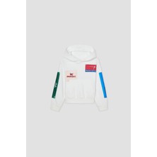 Swatsky Erkek Çocuk Beyaz Sweatshirt