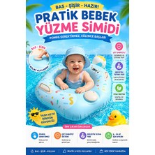 Maison Luré Bebekler Için Pratik Yüzme Simidi - Güvenli ve Emniyetli Kullanım Şişme Havuz &