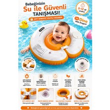 Maison Luré Kendi Şişen Bebek Yüzme Simidi, 0-1 Yaş Güvenli ve Konforlu Kullanım