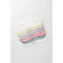 Bony Socks Çok Renkli 7'li Paket Patik Çorap