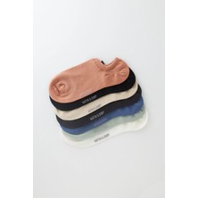 Bony Socks Ekru Renkli Patik Çorap 7'li Paket Kadınlar İçin Konforlu ve Şık Tasarım