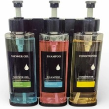 Mk Yapı Market Üçlü Duvara Monte Şampuanlık 3X350 ml