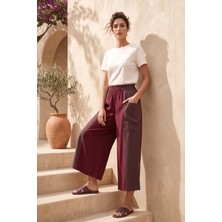 Sentez Nouro Kombinli Pantolon 5608 Bordo