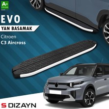 Drs Tuning S-Dizayn Citroen C3 Aircross 2 Evo Aluminyum Yan Basamak 183 cm 2024 Üzeri A+ Kalite