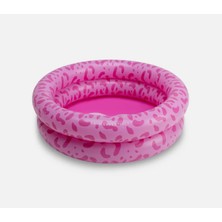 Swim Essentials Pink Leopard Bebek Şişme Oyun ve Yüzme Havuzu 60CM