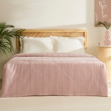 Karaca Home Verona %100 Pamuk Çift Kişilik Pike Pudra