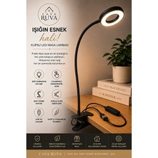 Velmora Esnek ve Dokunmatik LED Masa Lambası, Çalışma ve Okuma Için Uygun | Masa ve Gece Lambası