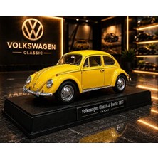 Scntoys Volkwagen Classical Beetle 1967 Model Diecast Araba Vos Vos Model Araba Özel Standlı