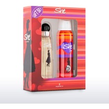 She 2' Li Edt Set …ıs Love 50 ml Edt + 150 ml Deodorant