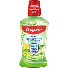 Colgate Plax Çay & Limon Ağız Bakım Suyu 500 ml - Alkol Içermez, Plak Önleyici 2'li Ekonomik Paket