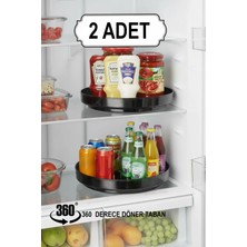 Evstyle Iki Adet 360 Derece Döner Organizer - Siyah