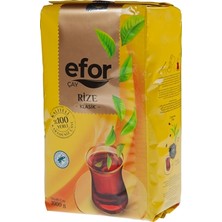 Efor Rize Çay 1 kg - Doğal Lezzetli Siyah Çay 3'li Ekonomik Paket