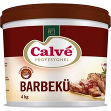 Calve Kova Barbekü Sos 4kg - Izgara Et ve Tavuk Için Lezzetli Sos