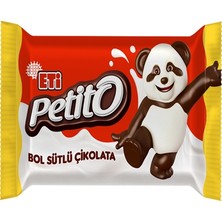 Eti Petito Ayıcık 48X8G Üç Renkli Çikolata 2'li Ekonomik Paket
