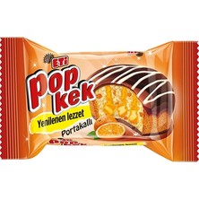 Eti Popkek 24X60G Portakal Aromalı Kek - Pratik Atıştırmalık 4'li Avantaj Paketi