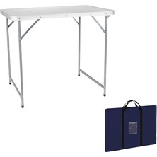 Active Kamp Masası Çelik 80X60X67 cm Taşınabilir Outdoor