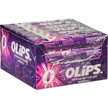 Olips Şeker 24 x 28 G Orman Meyveli - Pratik ve Ferahlatıcı Şekerleme 2'li Ekonomik Paket