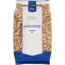 Metro Chef Kavrulmuş Kaju 1 kg - Brezilya Kökenli Lezzetli Atıştırmalık 3'li Ekonomik Paket