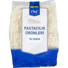Metro Chef Toz Badem 250 G - Pastacılık ve Tatlılar Için Kaliteli Toz Badem 3'li Ekonomik Paket