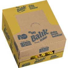 Eti Mini Mısırlı Balık Kraker 40G (18'li Paket) - Atıştırmalık Kraker 5'li Avantaj Paketi