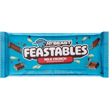 Mrbeast Feastables Crunch Çikolata 60 G - Gerçek Kakao Lezzeti 2'li Ekonomik Paket