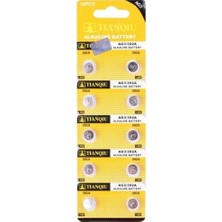 İlk El Grup Tıanqıu Ag3 LR41/392 Alkalin 10'lu Düğme Pil
