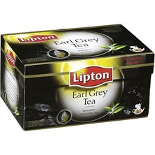 Lipton Earl Grey Demlik Çay 100*3,2G - Bergamot Aromalı Siyah Çay 2'li Ekonomik Paket