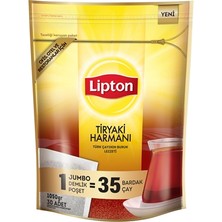 Lipton Tiryaki Jumbo Demlik Çay 30*35 G - 1050 G Pratik Poşet Çay 2'li Ekonomik Paket