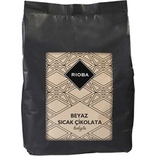 Rioba Rıoba Sıcak Beyaz Çikolata 1 kg - Topaklanma Yapmaz, Yumuşak Tat 4'li Avantaj Paketi
