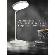 Velmora Dokunmatik Çok Işıklı Çalışma Lambası, Ofis ve Çalışma Alanları Için Ideal | Masa ve Gece Lambası