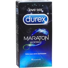 Durex Maraton Prezervatif 10'lu - Performa Geciktiricili Krem 2'li Ekonomik Paket