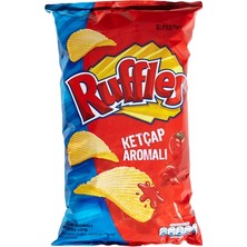 Ruffles Süper Boy Patates Cips Ketçap 113 G Tırtıklı Çıtır Atıştırmalık 8'li Avantaj Paketi