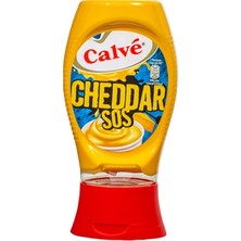 Calve Çedar Sos 240G | Hamburger ve Patates Için Lezzetli Sos 4'li Avantaj Paketi