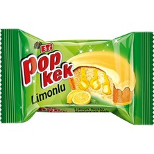 Eti Popkek 24X60G Limon - Pratik Atıştırmalık Kek 5'li Avantaj Paketi