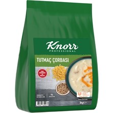 Knorr Tutmaç Çorbası 3 kg - Pratik Hazır Çorba, 96 Porsiyon 2'li Ekonomik Paket