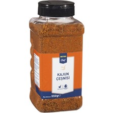 Metro Chef Kajun Çeşnisi 550 G - Baharatlı Lezzet Karışımı 5'li Avantaj Paketi